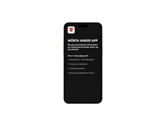 Würth anker app Würth anker app