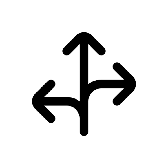 Tredelt skinnesystem